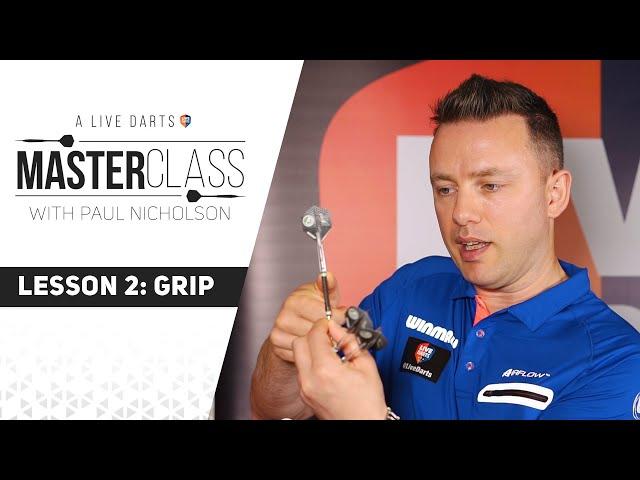 A Live Darts Masterclass | Lesson 2 - How to grip your darts