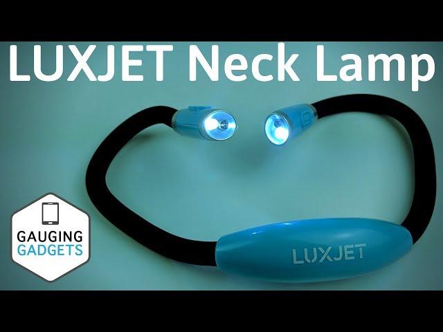 LUXJET Book Light Review - Rechargeable Reading Neck Lamp