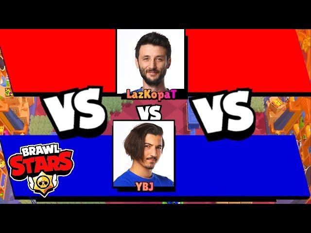 GERÇEK YOUTUBER TURNUVASI! Brawl Stars (LAZ&YBJ)