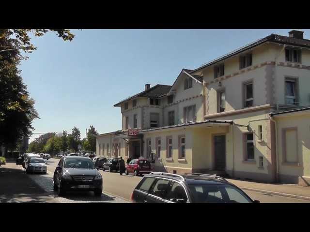 Bühl (Baden) Bahnhof am 02.10.2012