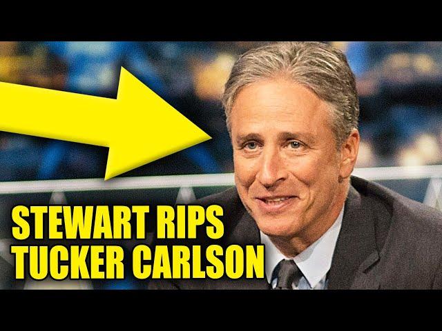 Jon Stewart Spars With Tucker Carlson