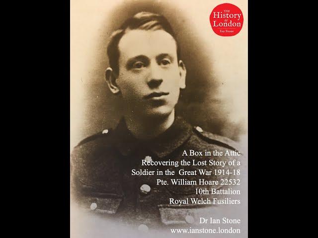 A Box in the Attic: Rediscovering the Lost Story of a Soldier in the Great War 1914-18.