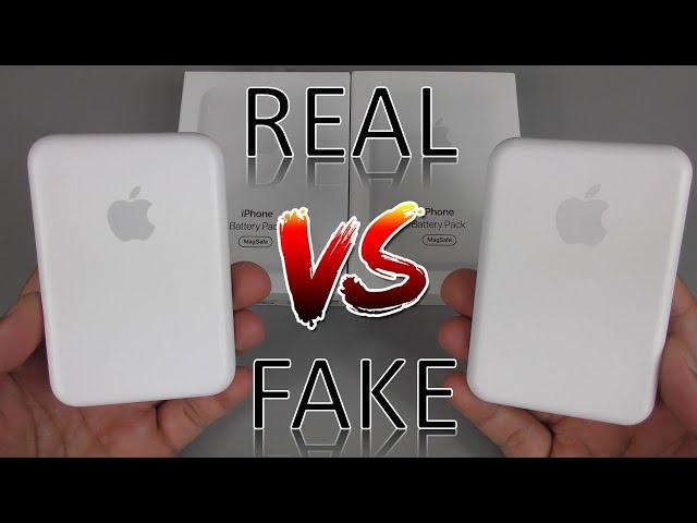 How You Can SPOT A FAKE MagSafe Battery Pack From A REAL One: Real vs Fake: What To Look Out For??