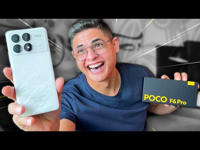 CHEGOU! Meu Xiaomi POCO F6 PRO com 16GB de RAM e 1TB de ROM! Unboxing e Impressões