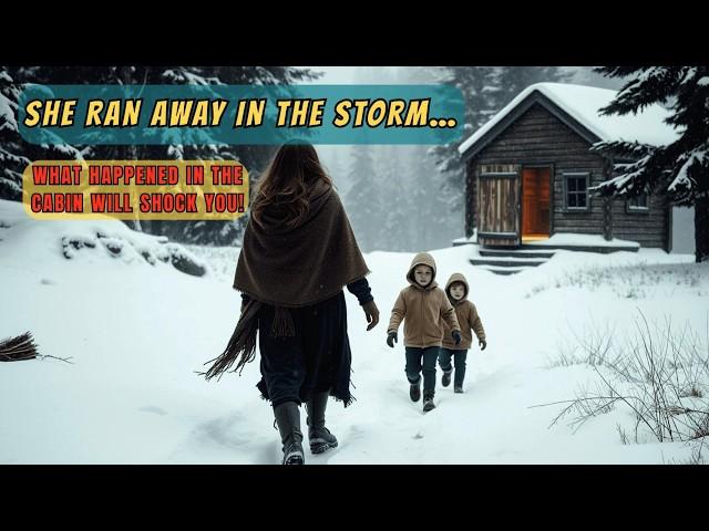 She Ran Away in the Storm… What Happened in the Cabin Will Shock You!