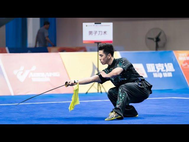 [2022] Chang Zhizhao - 1st Place Daoshu - 9.806 - China National Wushu Taolu Championships