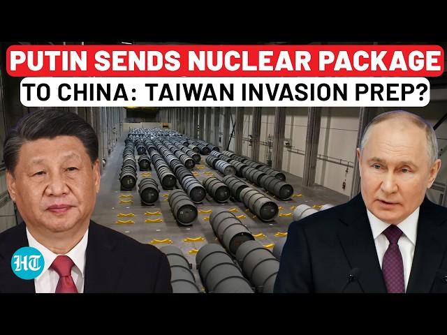 China's Massive Nuclear Import From Russia: Taiwan Invasion Prep? | Putin | Xi Jinping | USA