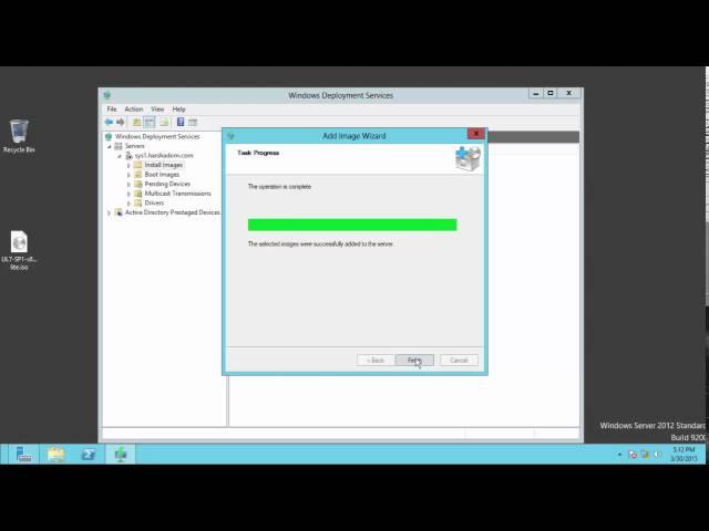 How to Setup WDS for Windows 7 Deployment with Windows Server 2012