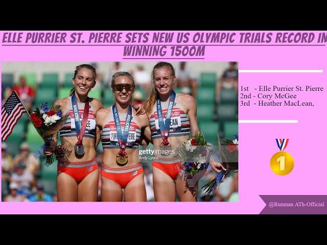 WOMENS 1500m | Elle Purrier St. Pierre Wins at the U.S. Olympic Track and Field Trials |  |