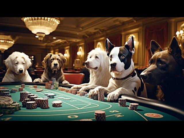 AI Commercial | Dogs Playing Poker Casino Ad