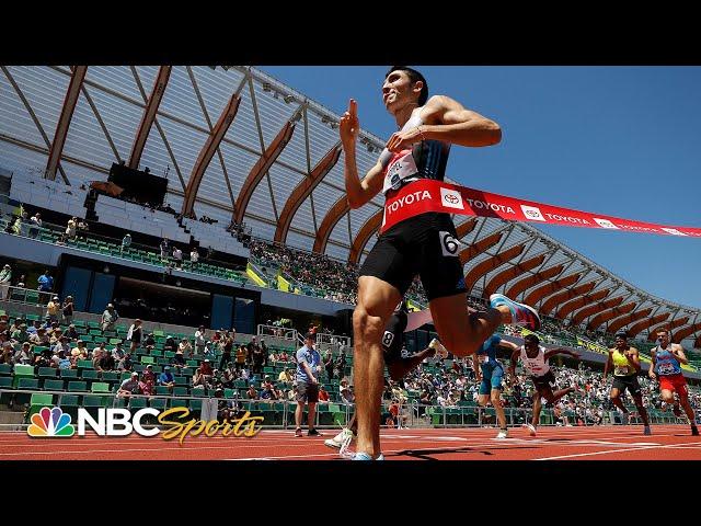 Thrilling finish decides physical, controversial men's 800m National title | NBC Sports