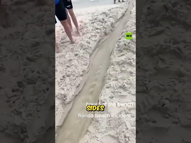 Tourist Made Made Drain on Florida Beach ️ And Got Arrested !!!