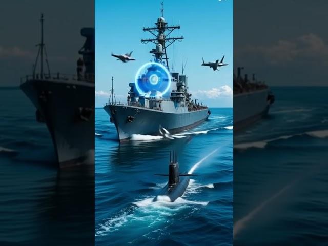 Submarine vs warship with Drone | Fist Fight #@FBDartist