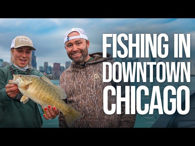 Urban Bass Fishing in Chicago!