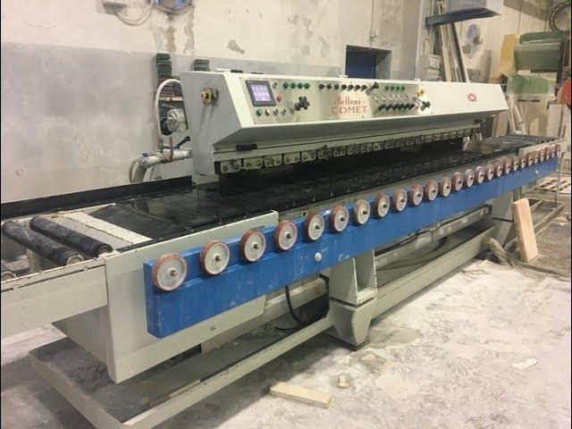 Zibetti - Used Bullnose Polisher Machine FOR SALE OMGM Bellani Comet cod. ZW273