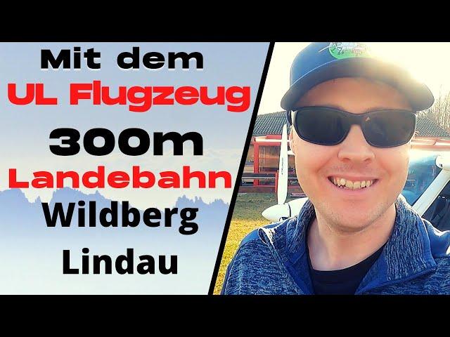 Fliegen im Ultraleichtflugzeug C42 von Bad Waldsee nach Wildberg bei Lindau mit Sportpilotenlizenz