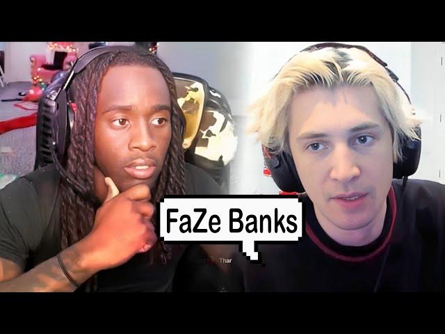 Kai Cenat, xQc Address their Beef DRAMA, Calls Out FaZe Banks