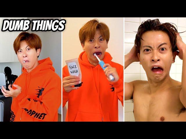 DUMB THINGS WE ALL DO ‍️ || Alan Chikin Chow Funniest Compilation