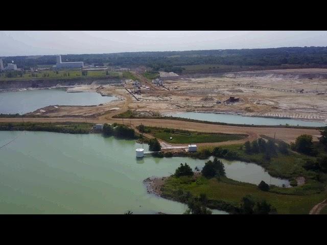 MN Unimin Kasota Mine, Looking East