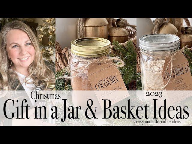 Easy Christmas Gift in a Jar + Basket Ideas | 7 Favorites Anyone Would Love | 2023