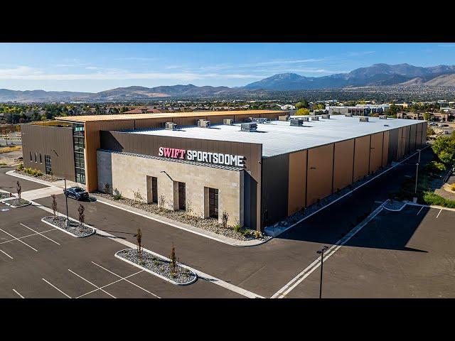 Metal Building Outlet Project for Swift Sportsdome's New Athletic Facility in Reno, Nevada