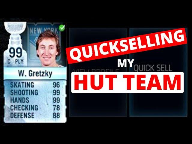 QUICKSELLING MY HUT TEAM - NHL 15 BaconCountry