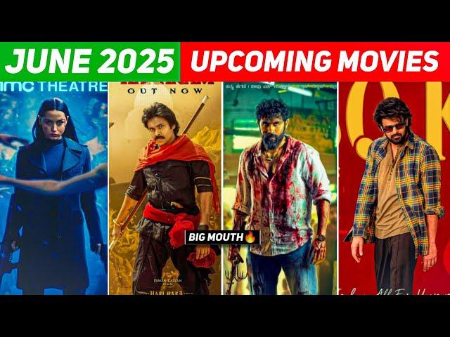Top 15 Upcoming Movies In June 2025 Hindi | Upcoming Big Bollywood & South Indian Films June 2025