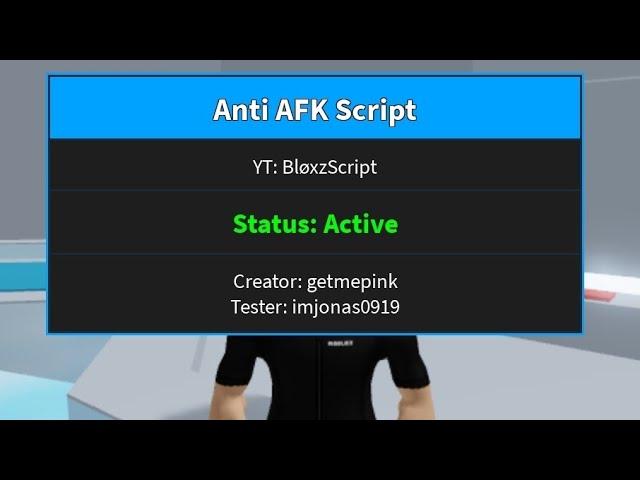 roblox (anti afk) script pastbin Working pc and mobile and all executor 100% work all game