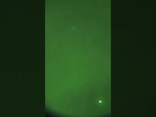 Triangle craft spotted and  filmed in night vision. Real or Fake? Looks like an Aurora craft.