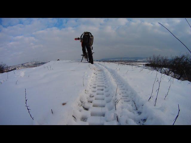 Зимнее эндуро в Крыму. Легкая прогулка. Enduro Crimea