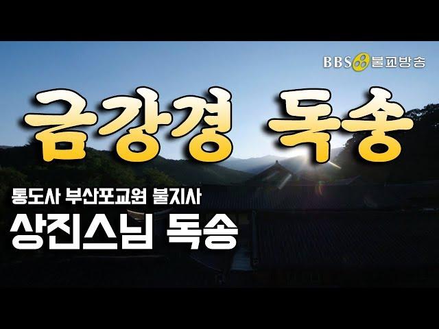 [BBS 인기동영상] 독경_금강경 독송 (상진스님)  #매일기도 #BBS염불독경