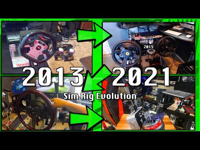 The Evolution Of My Sim Rigs In 10 Minutes!! (2013-2021)