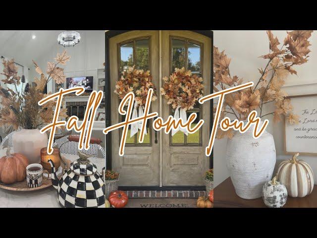 COZY TRADITIONAL FALL HOME TOUR 2024