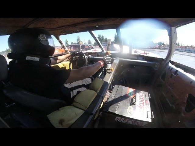 2017 Forks Demolition Derby welded class heat Rory Anderson GoPro