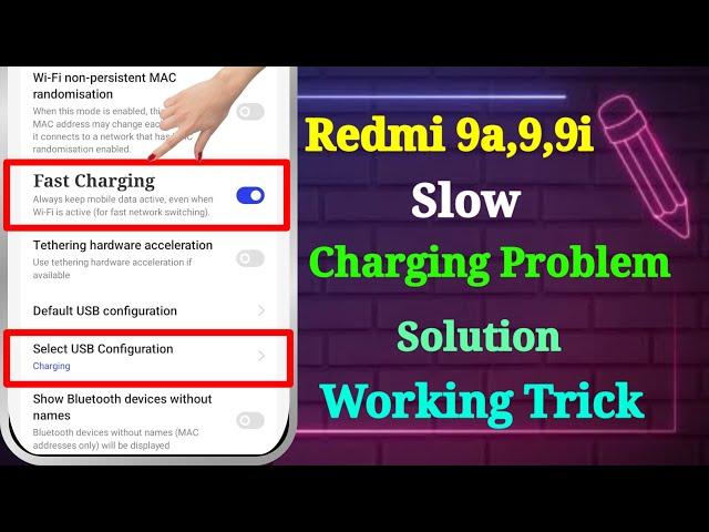 Redmi 9a Slow Charging Problem | Redmi 9 Fast Charging | Redmi 9a Charging Problem