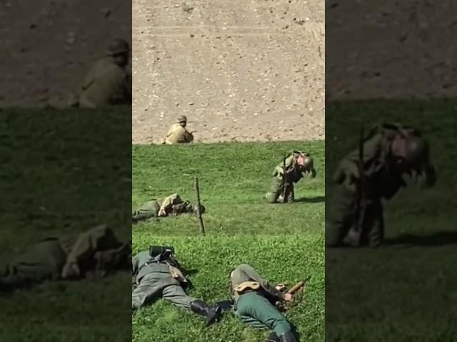 WW D Day Soldier Shot by Germans and One Injured at Reenactment Conneaut Ohio