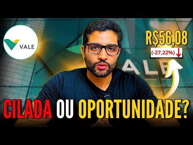 VALE ABAIXO DOS R$ 60,00 VAI DEIXAR MUITA GENTE RICA? HORA DE COMPRAR VALE3 COM FORÇA?