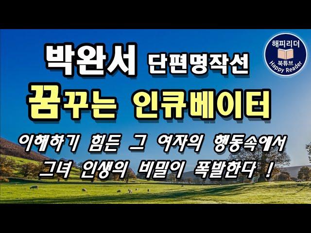 한국문학오디오북│박완서  [꿈꾸는 인큐베이터]  이해하기 힘든 그 여자의 행동 속에서 그녀 인생의 비밀이 폭발한다!