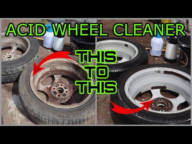 Best Way to Clean Wheels? ACID Wheel Cleaner vs Baked on Brake Dust