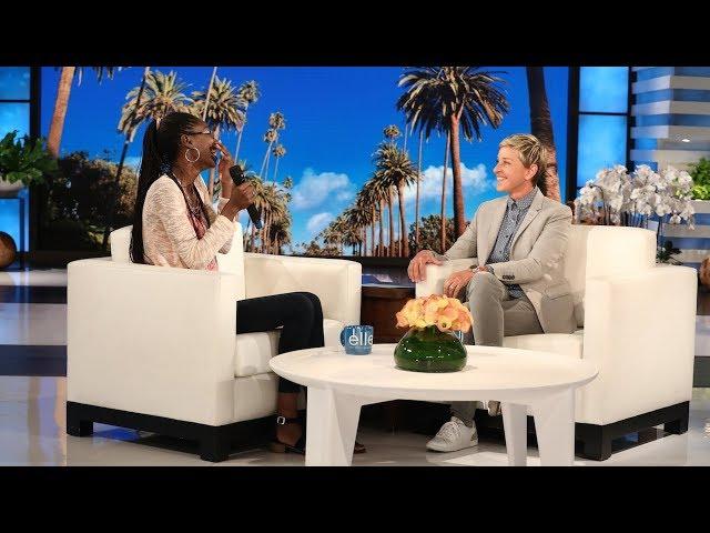 Ellen Taught This Fan How to Speak English