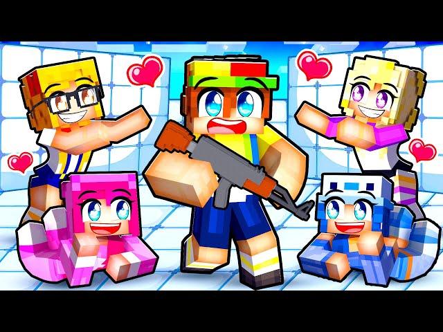 Playing RIVALS With My CRAZY FAN GIRLS In Minecraft!