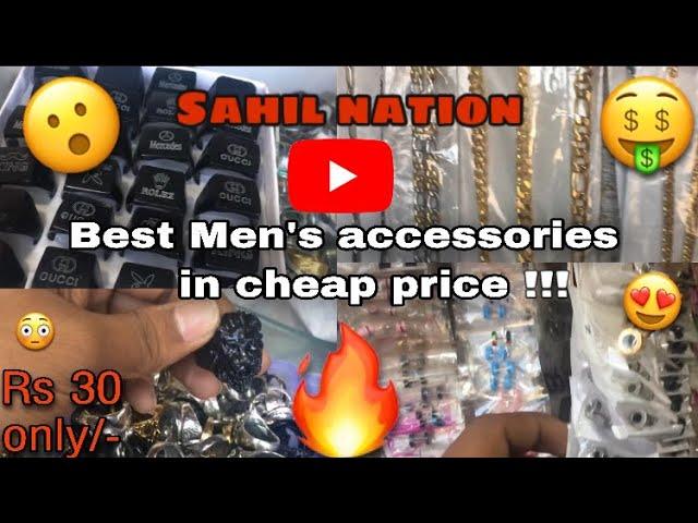 Best men’s accessories in cheap price | sahil nation