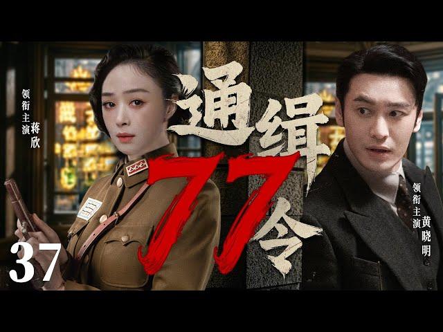 大结局！【精彩谍战剧】77号通缉令37 | 黄晓明潜伏身份意外泄露，双重身份成致命陷阱（黄晓明、蒋欣、万茜）