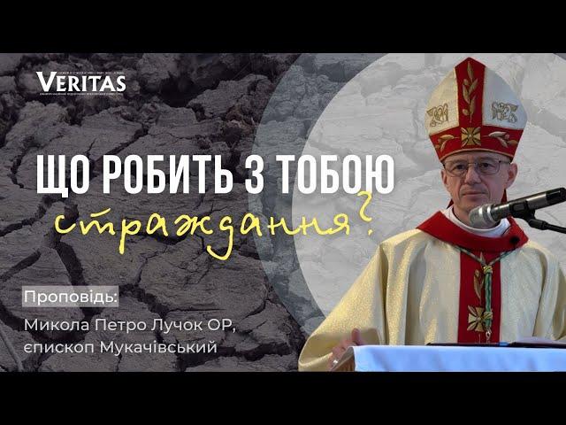 Що робить страждання з тобою? Проповідь: Микола Петро Лучок ОР, єпископ Мукачівський