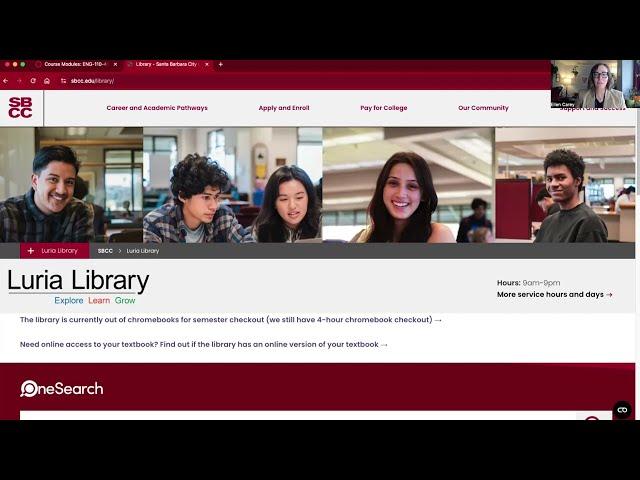 English 110 - Senn - Library Website and Research Guide