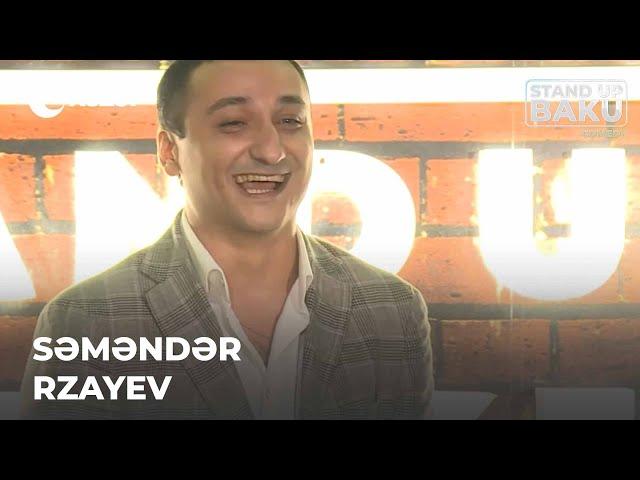 Stand Up Baku Comedy  - Səməndər Rzayev   23.10.2022