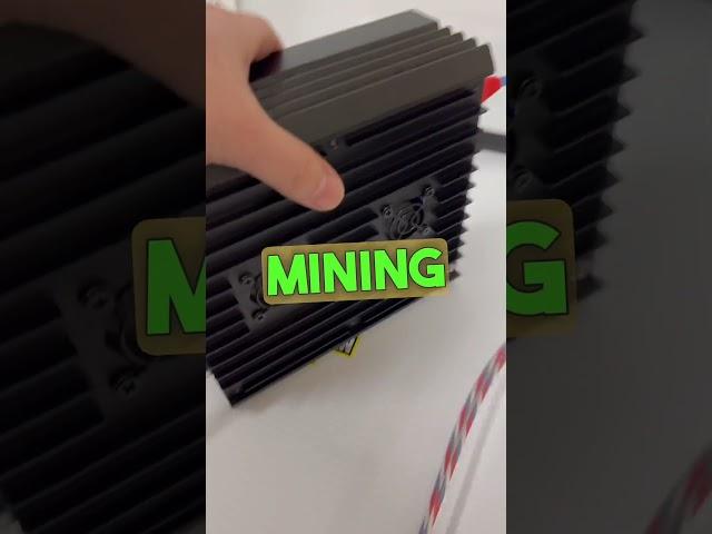 KASPA KS0 PRO IS CRYPTO MINING AWAY WITH A PCIE 6PIN #crypto #kso #shorts_video