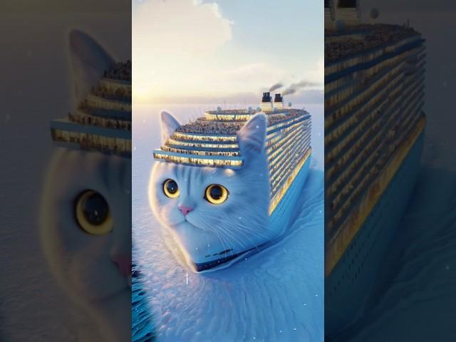 ️Evolution of Cat : Luxury Cruiser  #cat #cute #love #shorts