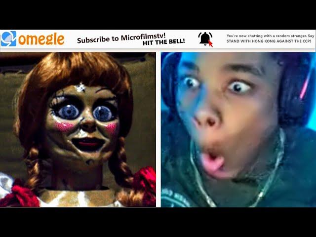 Annabelle Goes On Omegle (Prank)