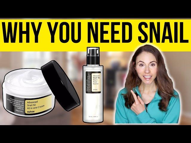 Top 5 Reasons YOU NEED TO USE SNAIL  Dermatologist @DrDrayzday